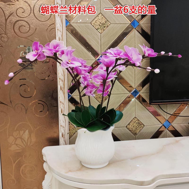 丝网花蝴蝶兰材料包优质