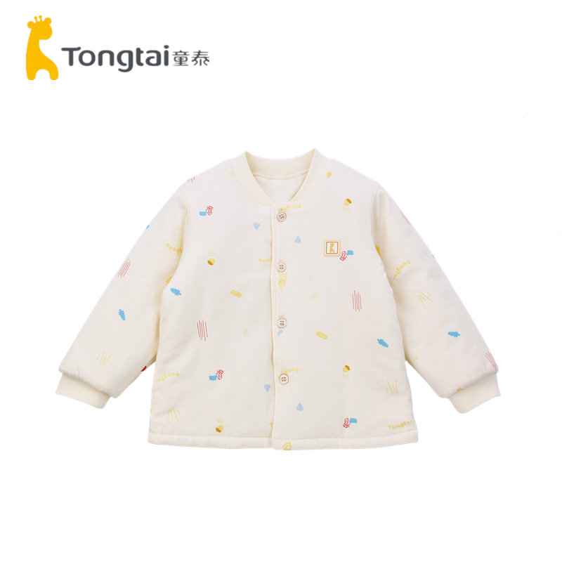 童泰秋冬薄棉棉服上衣