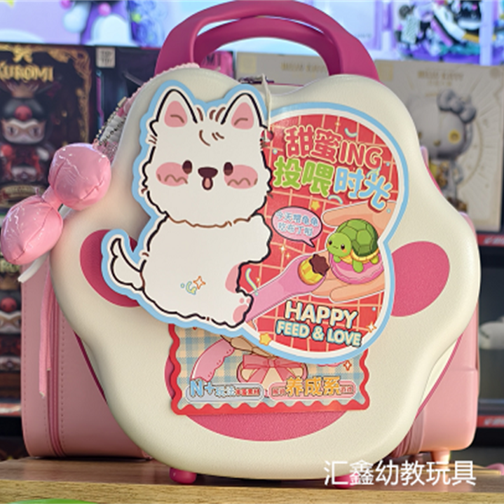 莱可优品手工diy儿童甜蜜投喂时光猫爪礼箱4-12岁小女孩生日礼物