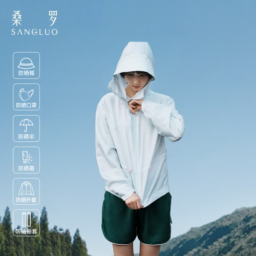 桑罗桑蚕丝防紫外线女夏防晒外套