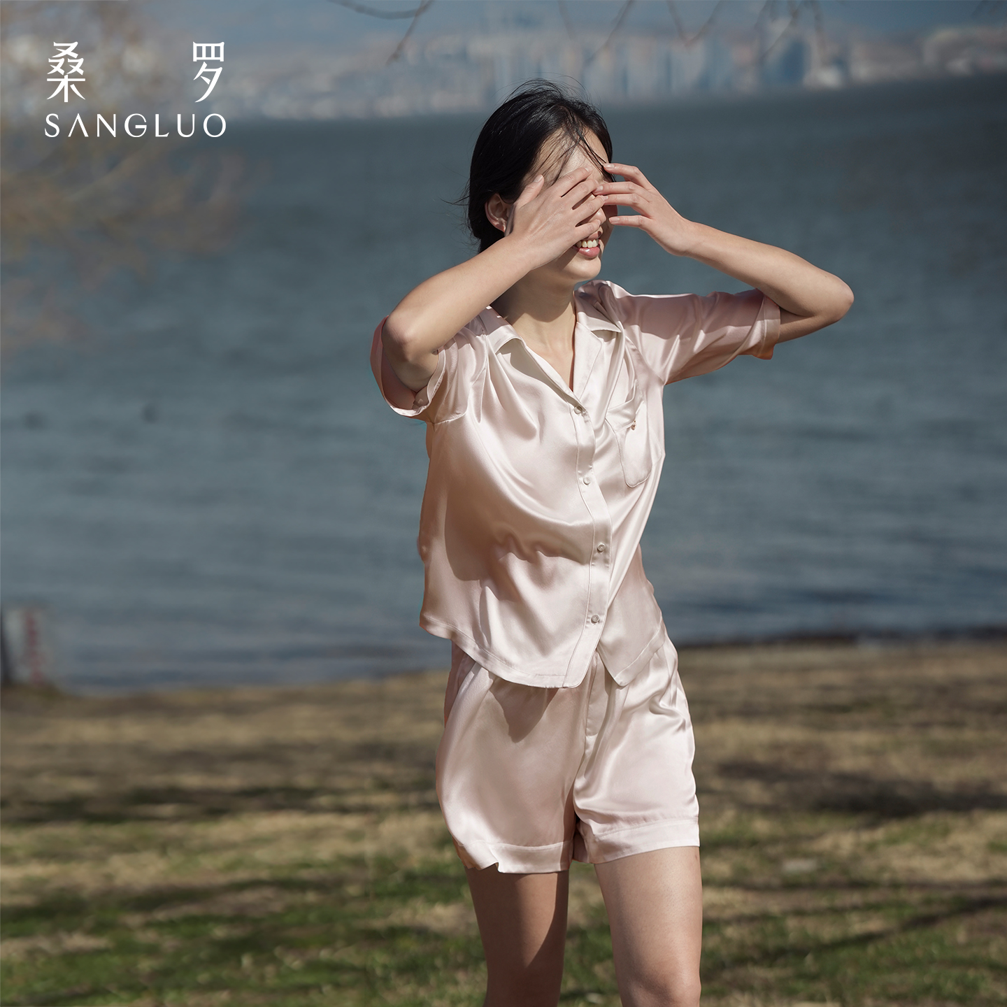 重磅真丝|100%桑蚕丝短袖套装女