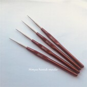 手工极细SKC笔式 极细蕾丝钩针diy耳坠耳钉胸针饰品蕾丝线编织工具