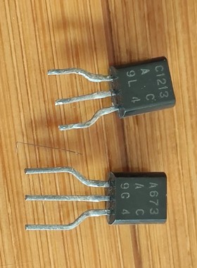 2SA673A-C 2SC1213A-C HITACHI/日立TO-92封装短脚音频配对三极管