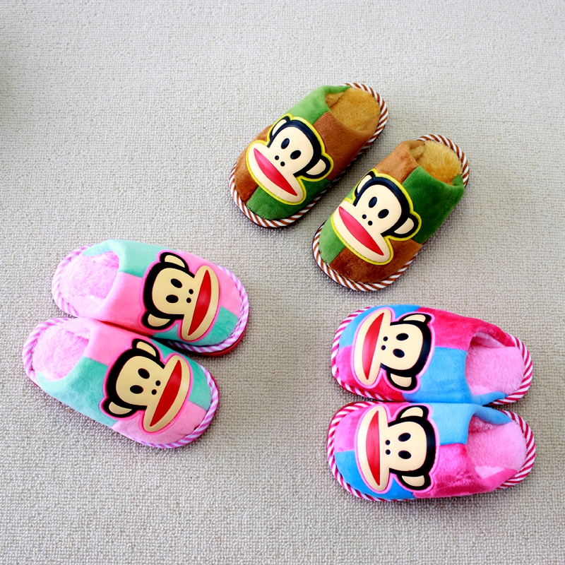 Pantoufles enfants en coton pour hiver - Ref 1018310 Image 4