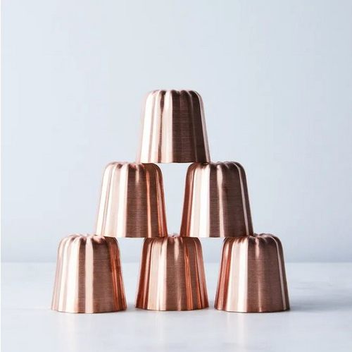 紫铜手工可露丽烘焙模具