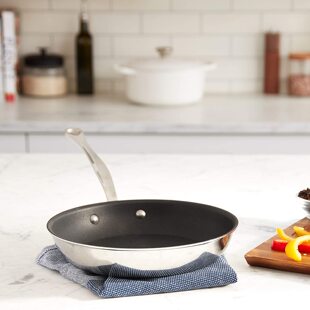 法国产 Mauviel M Cook 五层不锈钢锅 涂层不粘锅平底煎锅