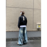 美式复古街头高级感哈灵顿夹克秋季刺绣外套上衣潮牌男女JK308P68，男装夹克，星座1013-2
