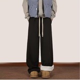 休闲裤美式褶皱伞兵裤子防风抽绳束脚冲锋裤机能风运动裤K8084P45，男装休闲裤，星座1013-2