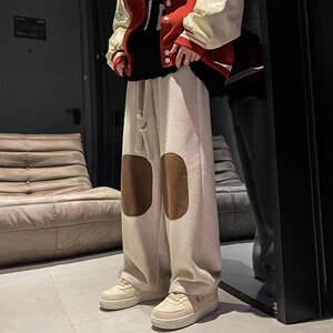 秋冬港风男士青少年宽松休闲长裤个性束脚工装裤哈伦裤 K771P55图片