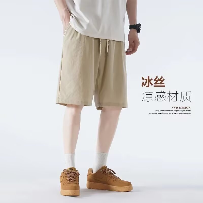 新款流行慵懒文艺日系百搭时尚气质ins原宿简约潮流短裤DK109P22，男装休闲裤，星座1013-2