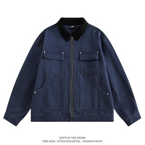 底特律工装夹克男士潮春季新款街头上衣简约百搭休闲外套JK670P68，男装夹克，星座1013-2