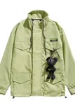 夹克男外套秋季款潮流工装男士港风宽松衣服玩偶挂件潮JK352P50，男装夹克，星座1013-2