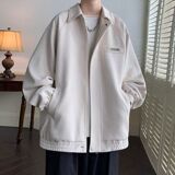 外套男美式春秋高级痞帅炸街棒球服潮牌宽松休闲翻领夹克JK302P65，男装夹克，星座1013-2