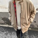 复古硬汉飞行夹克外套男春秋工装百搭立领休闲夹克外套男JK730P60，男装夹克，星座1013-2