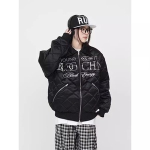 春秋痞帅外套男ins高街港风日系原宿风韩版潮流宽松夹克MY933P95，男装棉衣，星座1013-2