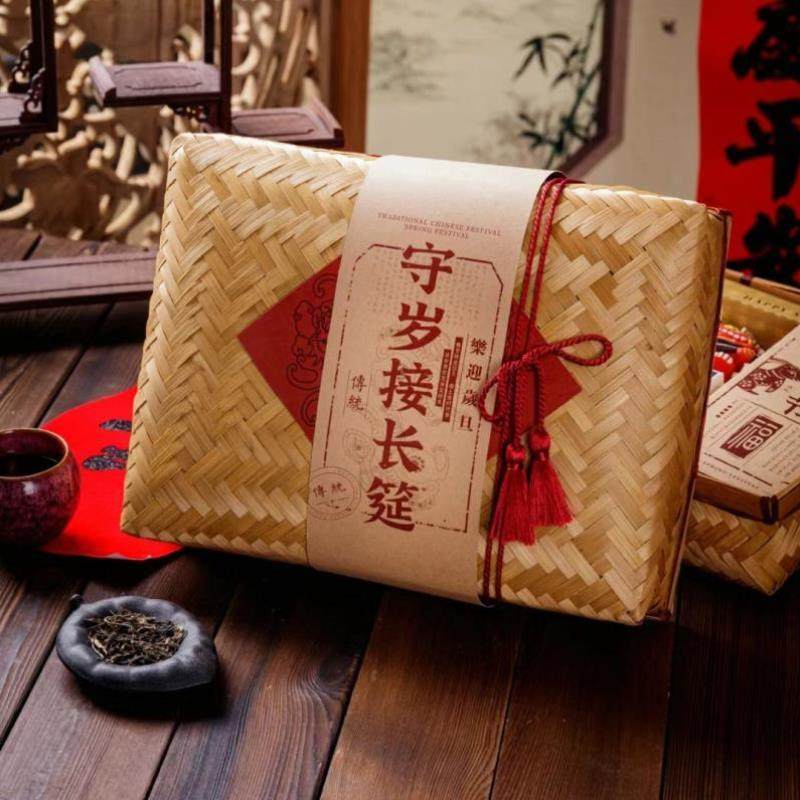 2025新年礼盒包装蛇年饼干年货糕点特产国风蒸笼抱抱桶礼品盒定制,厨房/烹饪用具,点心包装盒/包装袋,淘宝优惠券,粉丝福利购,淘宝优惠卷