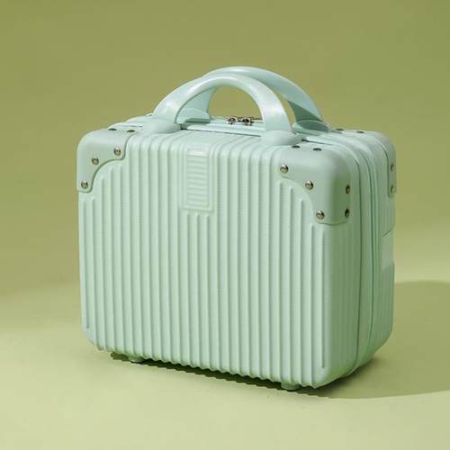 新款手提箱16寸带密码锁收纳皮箱轻便小型登机行李箱14寸化妆包女