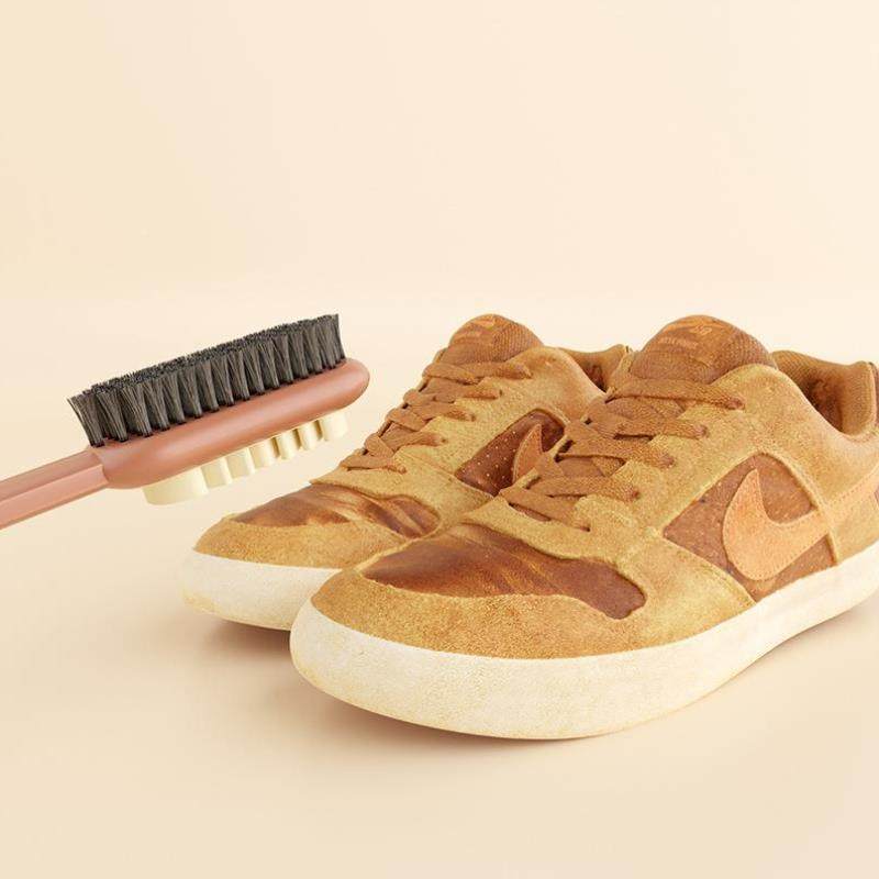双面鞋刷翻毛皮鞋麂皮刷生胶刷橡皮擦清洁板刷软毛不伤鞋子刷子,居家日用,鞋套,淘宝优惠券,粉丝福利购,淘宝优惠卷