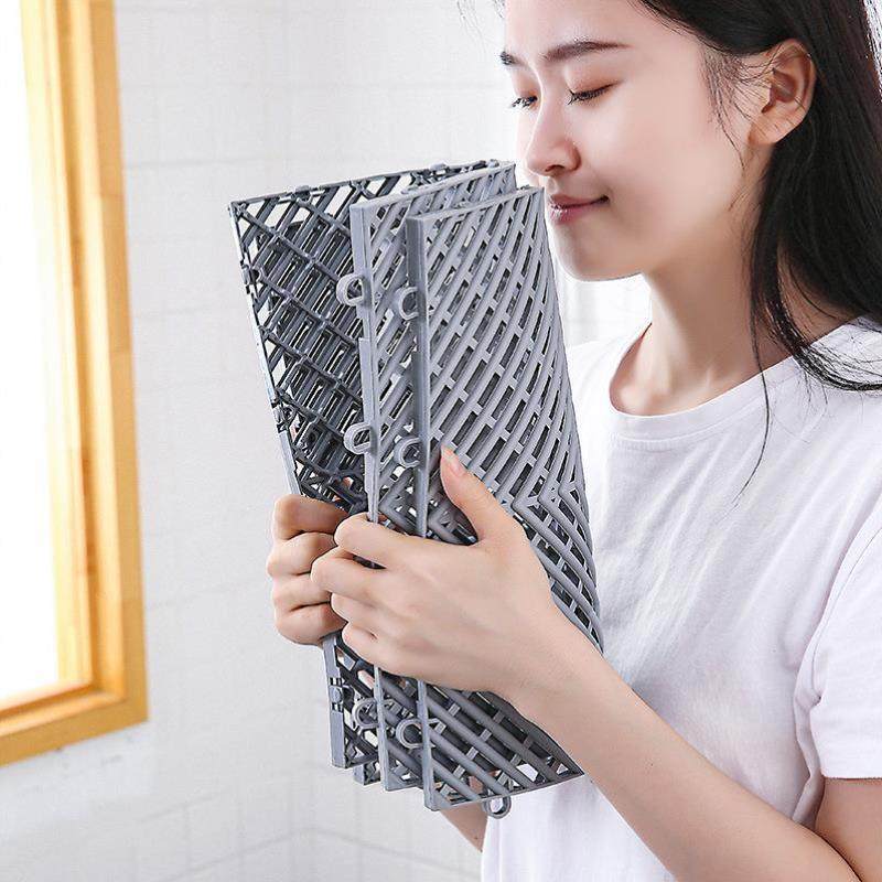 浴室垫高厨房排水防水隔水卫浴镂空家用网格加厚塑料淋浴面积地垫,居家布艺,厨房地垫,淘宝优惠券,粉丝福利购,淘宝优惠卷