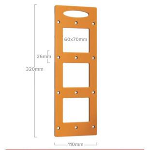 开插座孔模具86盒开孔神器柜底盒模板模具方孔开槽木工工具线盒开