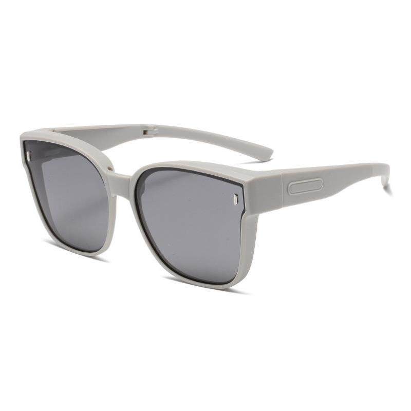 近视墨镜套镜uv400太阳镜女款骑行眼镜男偏光防紫外线显脸小大框