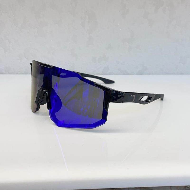 户外运动骑行登山防风墨镜女超大框变色偏光防紫外线太阳眼镜男款