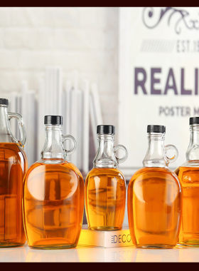 玻璃瓶泡酒瓶食品级装杨梅酒瓶家用油瓶加州蜂蜜密封罐空瓶加厚