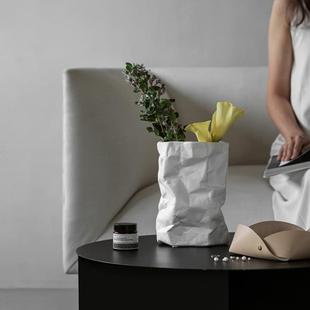 花盆外装饰套花盆外套遮丑遮丑套花盆外罩植物花盆套干花软装装饰