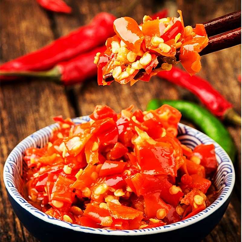 500g湖南特产辣椒酱开胃菜湖南
