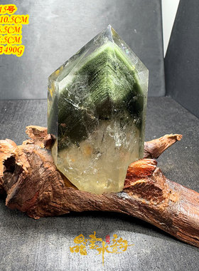 绿幽灵红幽灵纯天然水晶原石打磨