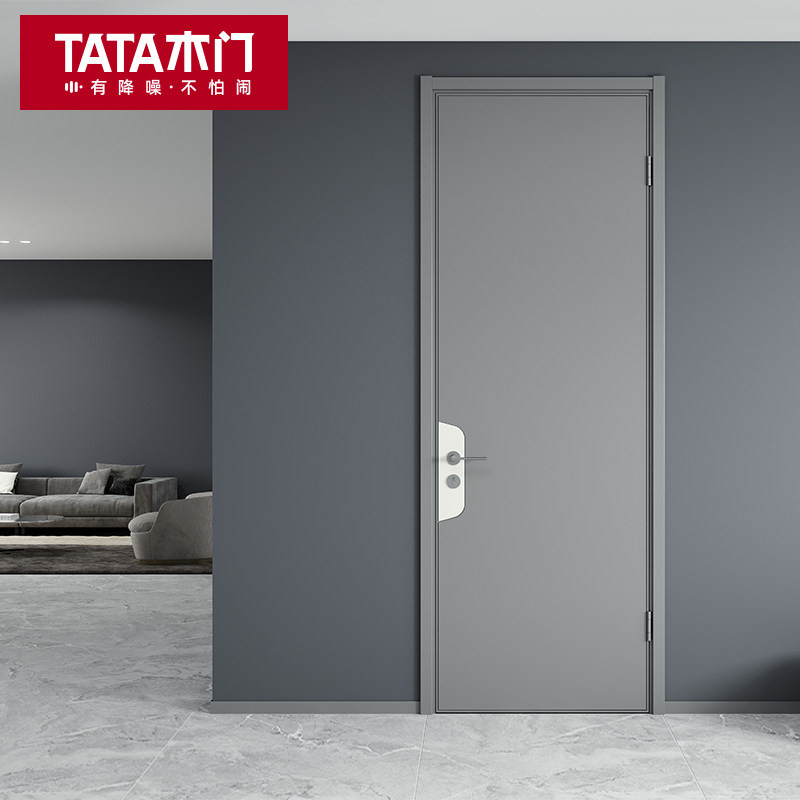 tata木门 官方室内门卧室门油漆门套装房间门移门定制木门dy001