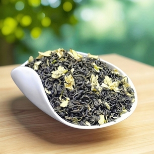 四川茉莉花茶2025新茶叶犍为浓香型特级绿茶花毛峰散装君子水飘雪