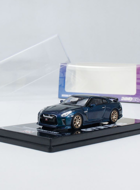 INNO现货1:64合金汽车模型马自达RX7改装GTR尼桑R35午夜紫