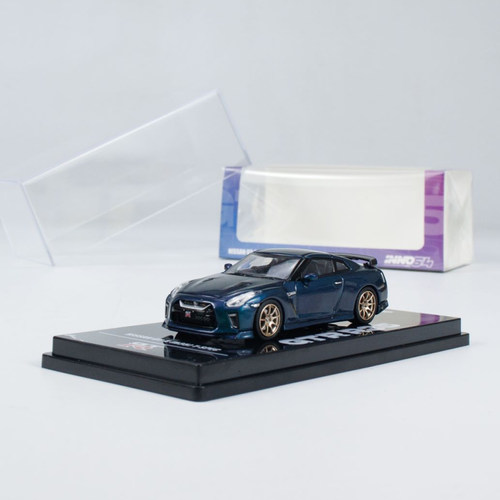 INNO现货1:64合金汽车模型马自达RX7改装GTR尼桑R35午夜紫