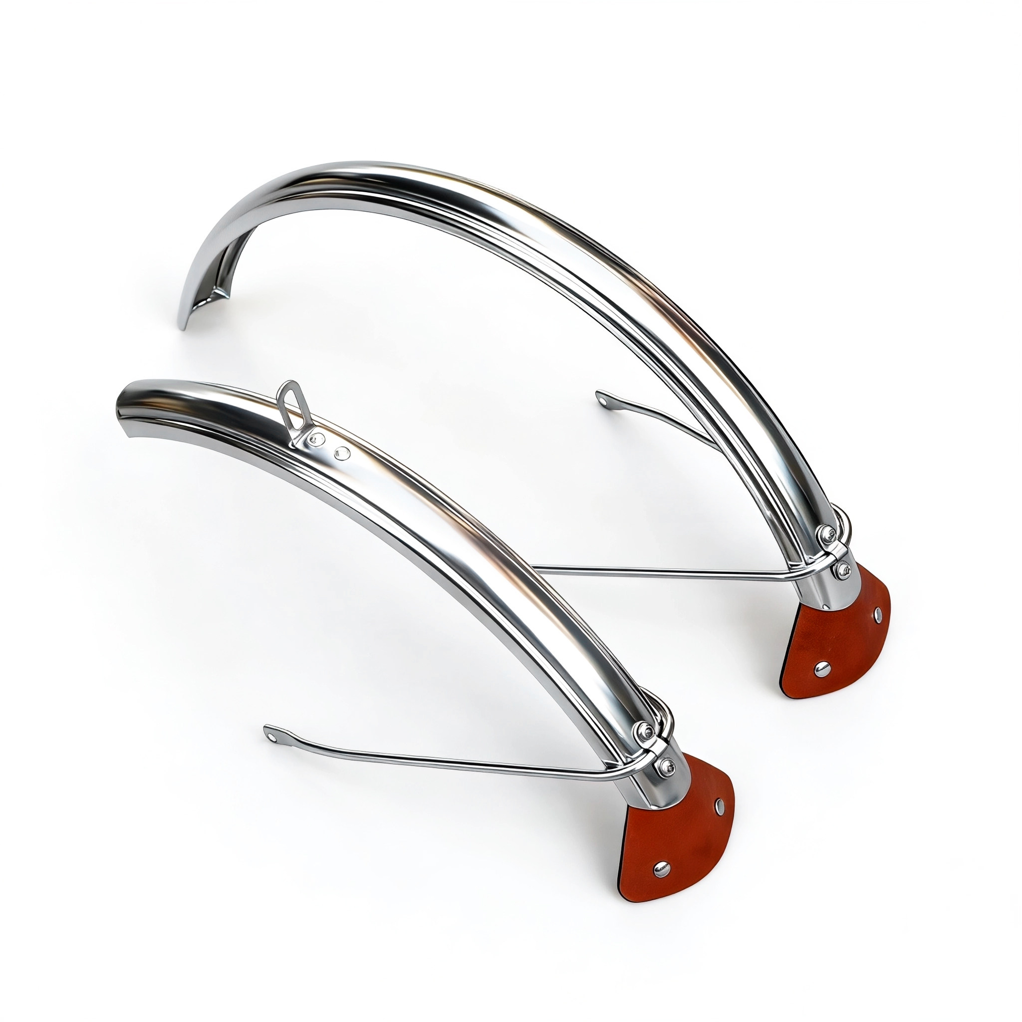 16寸d5折叠自行车305小轮车复古全包不锈钢挡泥板泥瓦挡水泥除