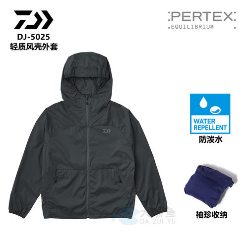 达亿瓦25新款PERTEX轻薄钓鱼服