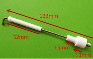 商用酒店厨房灶具配件大灶耐温陶瓷点火针打火针棒猛火灶打火针