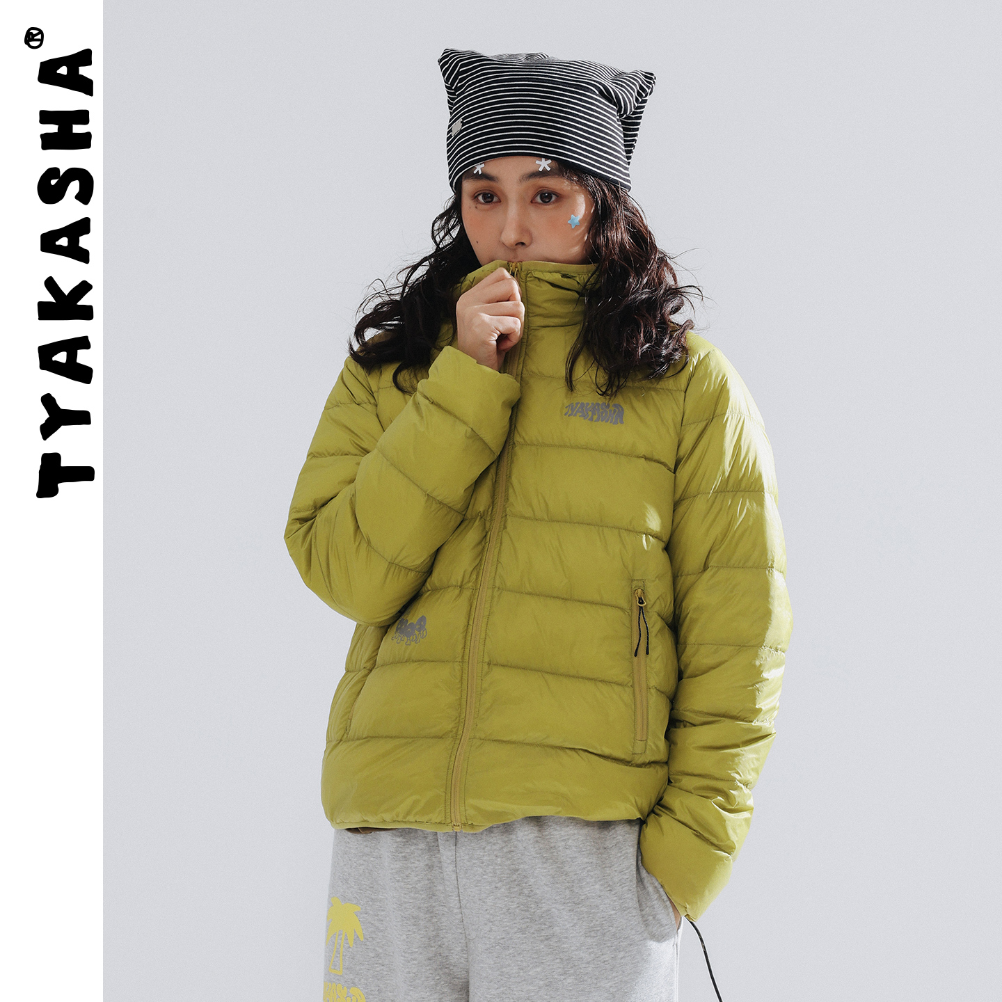 TYAKASHA塔卡沙男女情侣款羽绒服2025秋冬新款羽绒连帽外套