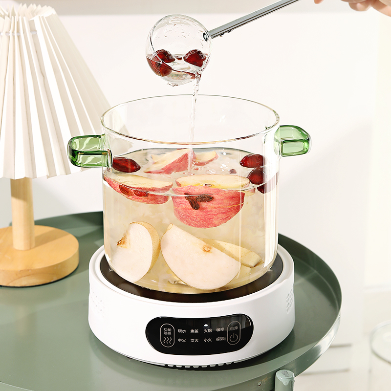 玻璃锅打边炉围炉煮茶炖银耳汤锅