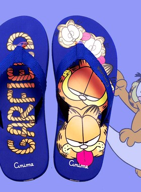 人字拖女夏情侣沙滩舒适外穿学生防滑卡通动漫可爱居家平底凉拖鞋