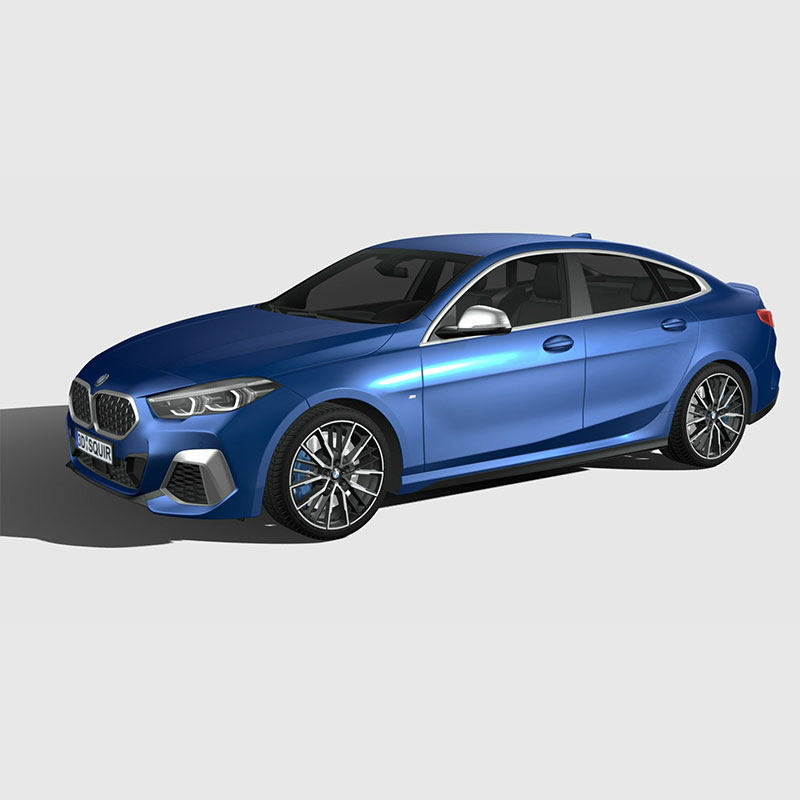 宝马m235i  bmw m235i gran coupe 2020 3d模型fbx汽车模型