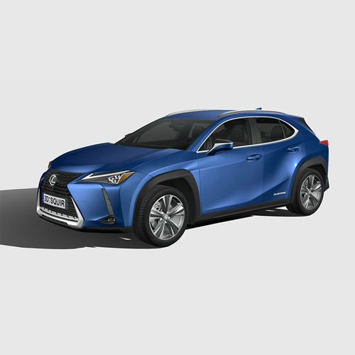 393.雷克萨斯  Lexus UX 300e 2021 3D模型 FBX汽车模型