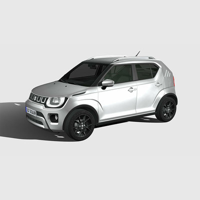 356.铃木SUV  Suzuki Ignis 2021 3D模型 FBX汽车模型源文件