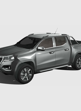 392.标致  Peugeot Landtrek 2021 3D模型 FBX汽车模型源文件