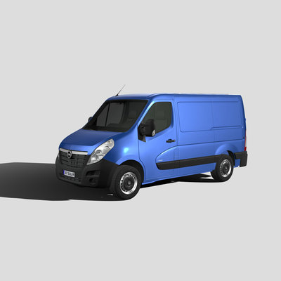 欧宝 Movano 汽车3D模型 三维轿车FBX模型PBR写实模型 Blender