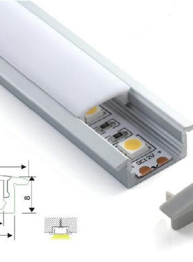led新款橱柜灯LED灯带书卓灯衣柜12V灯条LED藏光灯带成品整套含光