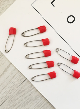 宝宝孕妇压惊手编别针大号新生婴儿童安全胸针可桃木狗牙挂件