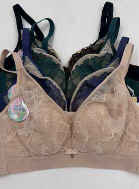 特价玉姿一族文胸胸罩7746聚拢型B杯薄款兔耳朵无钢圈新款内衣