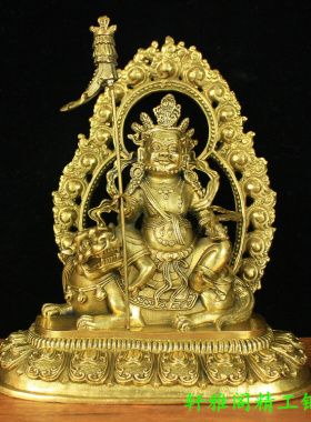 财宝毗沙门多闻可装藏密宗佛像