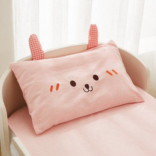 A类儿童枕套婴儿30*50幼儿园专用乳胶枕可用纯棉小枕头套四季通用